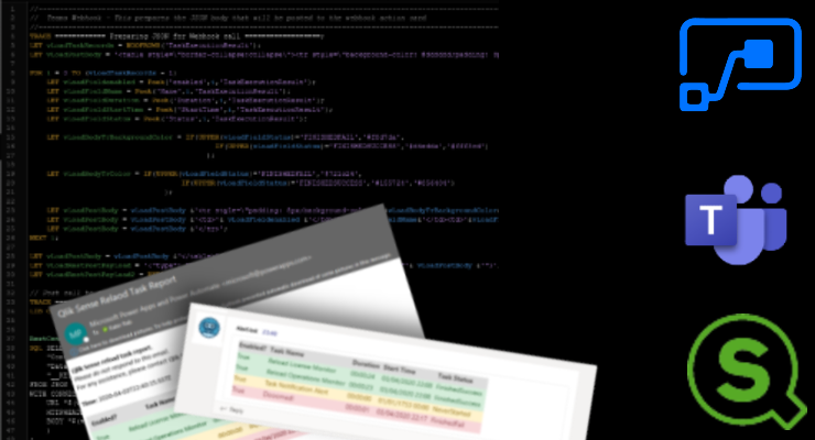 qlik-sense-alert-2 via Teams and Power Automate