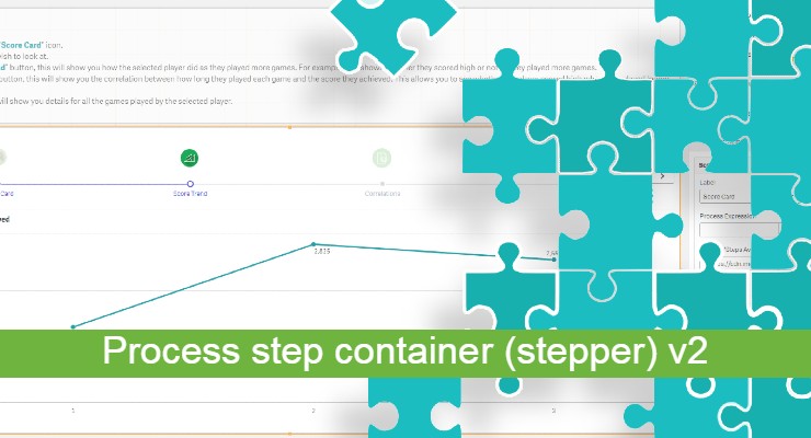 qlik sense process step container v2